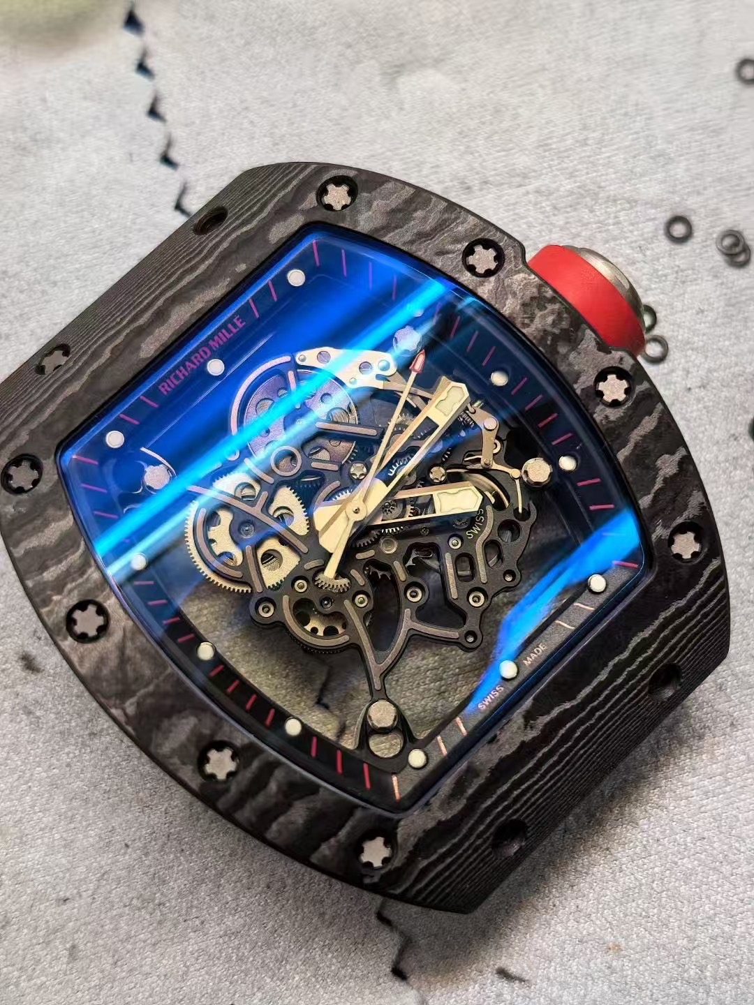 NO:393097,Original data rm America limited, customized version with high price,19860909原数据rm美洲限定,定制版 价高,,Watch