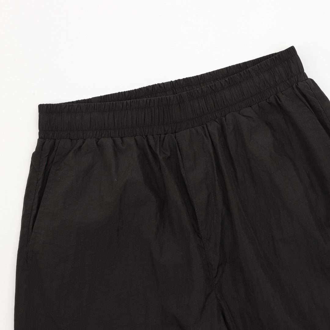 BALENCIAGA/巴黎世家 双环字母小标刺绣短裤黑色-Chinese UA Cheap High Quatity Brand Clothes Bags handbags Sneakers wholesale wholesaler seller from China Factory suppliers Fashion Clothing Shoes best Quality Beautiful Price BALENCIAGA/巴黎世家 双环字母小标刺绣短裤黑色