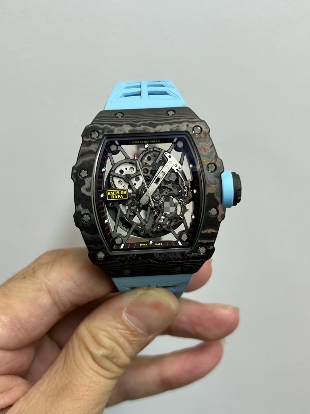 NO:393102,RM3502 Va movement original data case custom version high price,19860909RM3502 Va机芯 原装数据壳 定制版 价高,,Watch