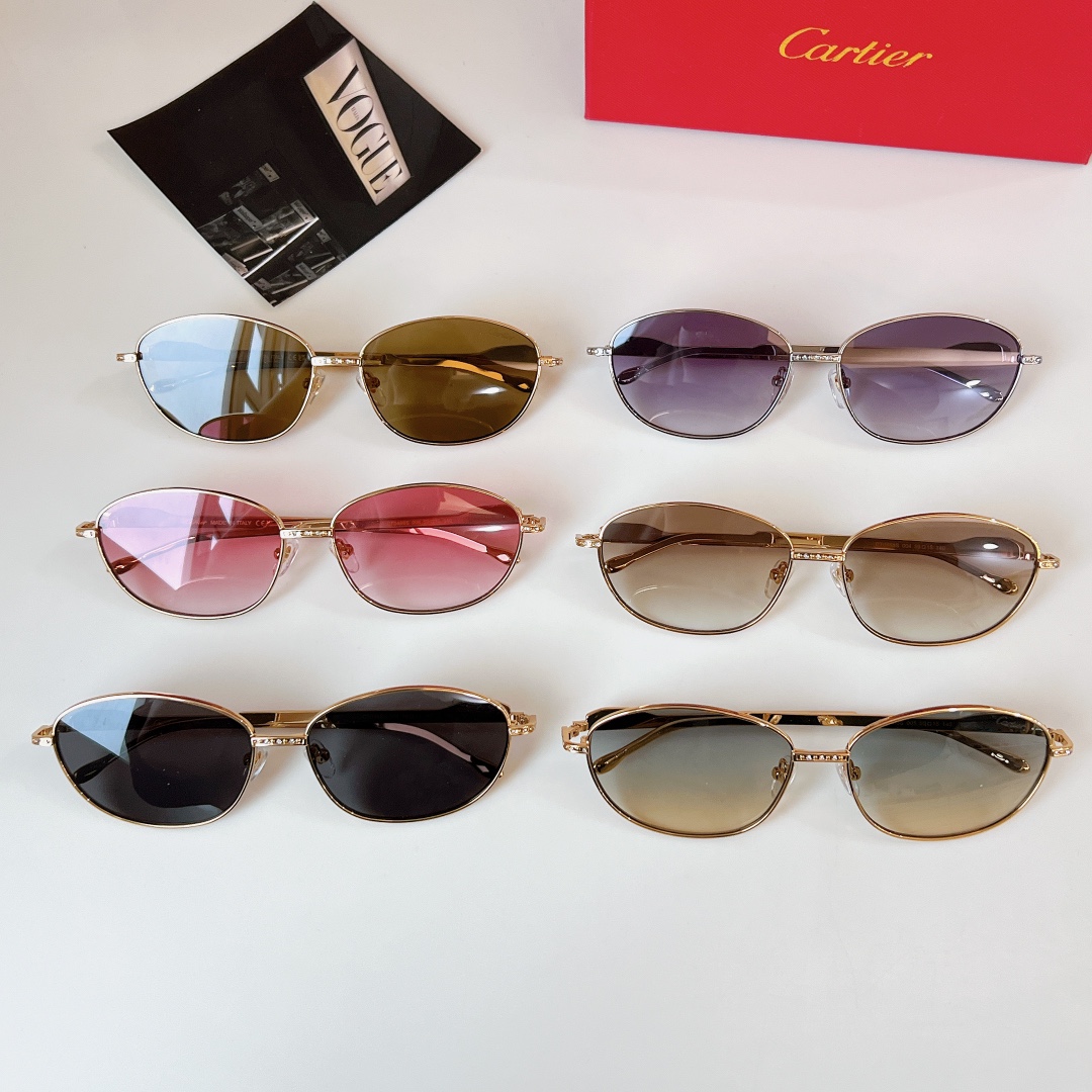 。Cartier
MOD：CT0488S
Size：59口15 140
🔝🔝