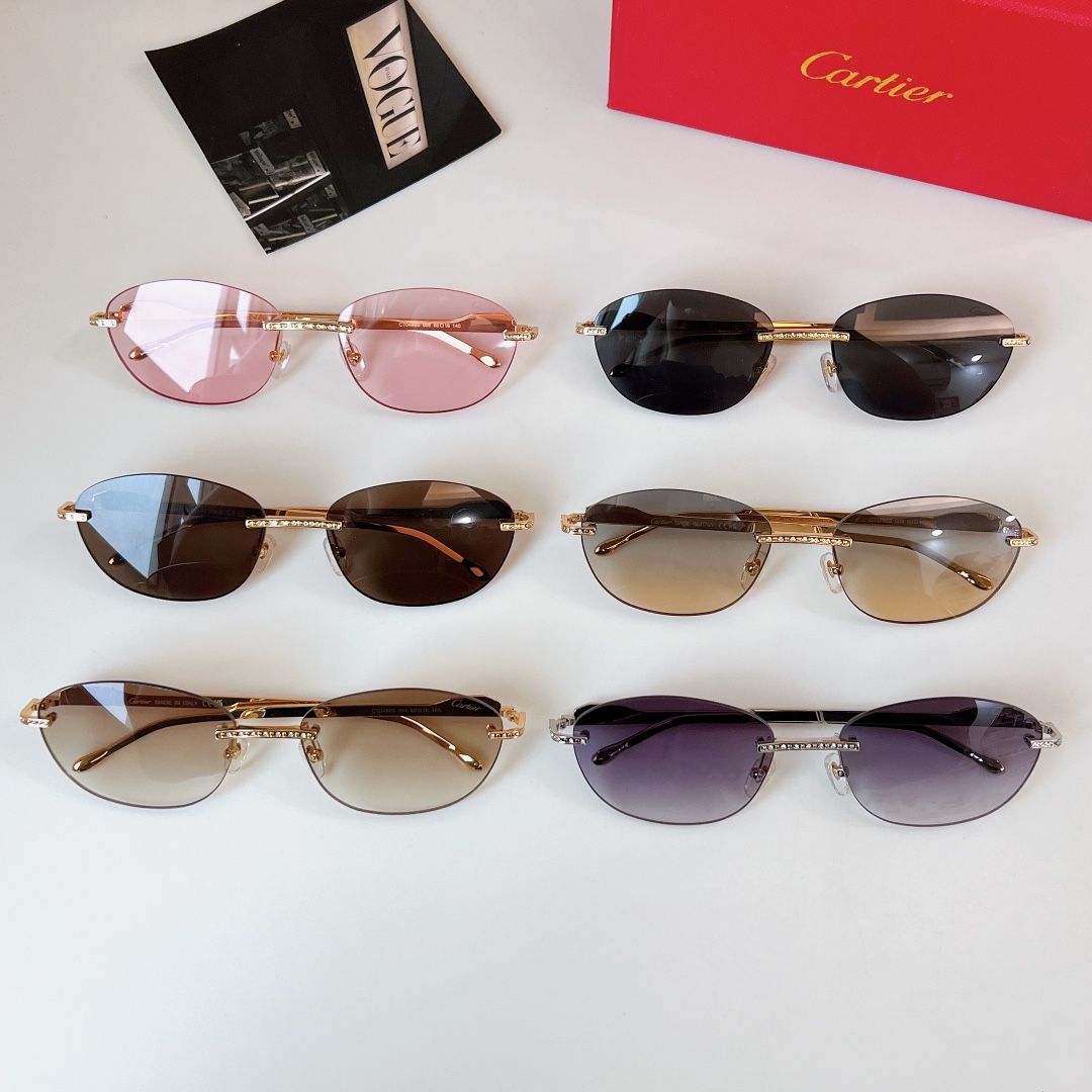  Cartier
MOD：CT0486S
Size：60口18 140
🔝🔝