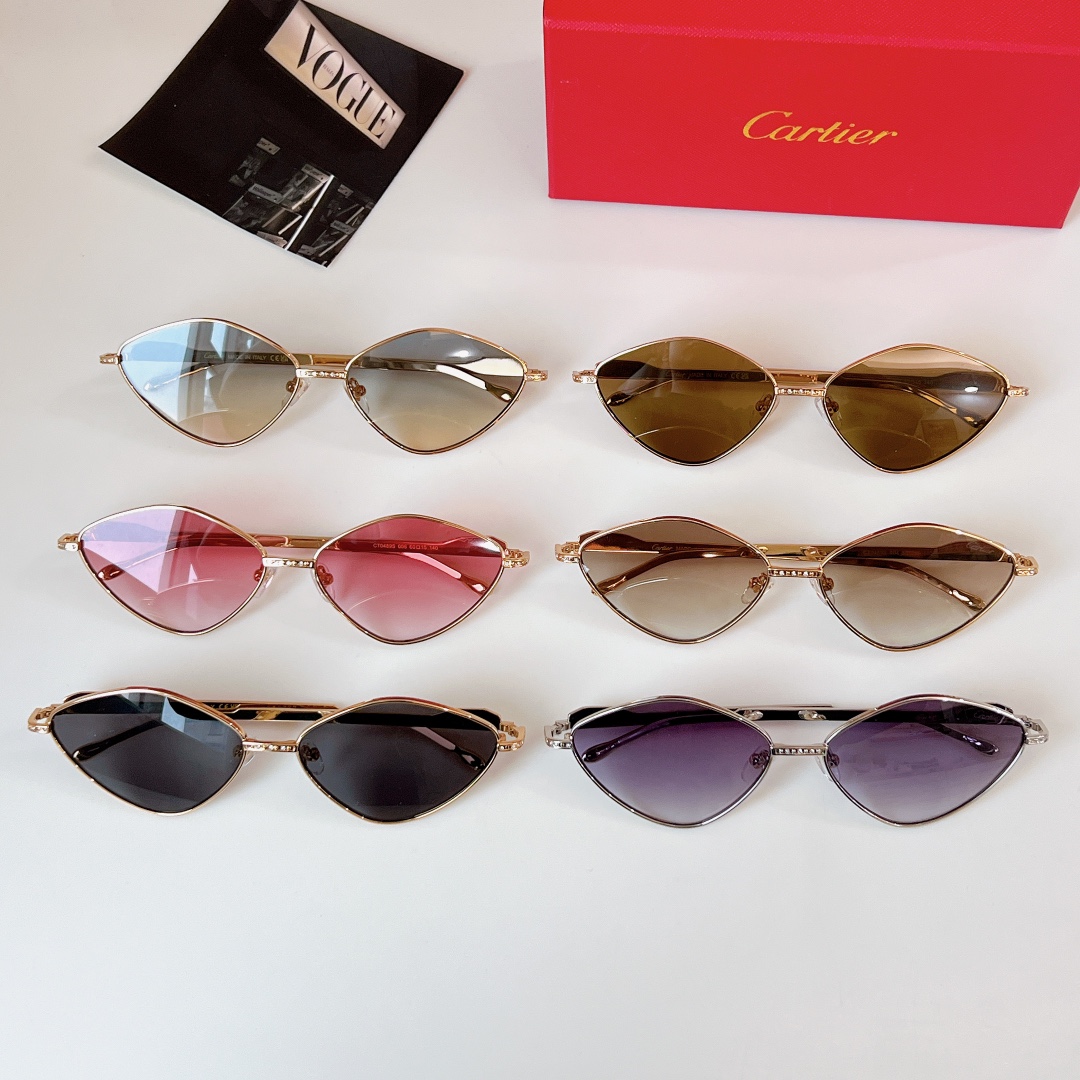  Cartier
MOD：CT0489S
Size：60口15 140
🔝🔝