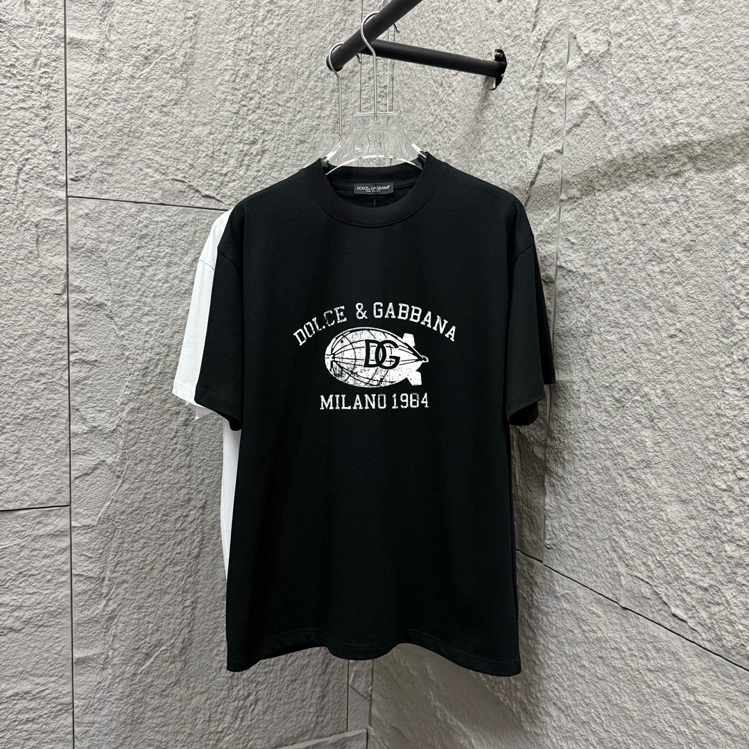 DG*Dolce* 2025 primavera-verano nueva temporada camiseta de manga corta con estampado de letras minimalista y…