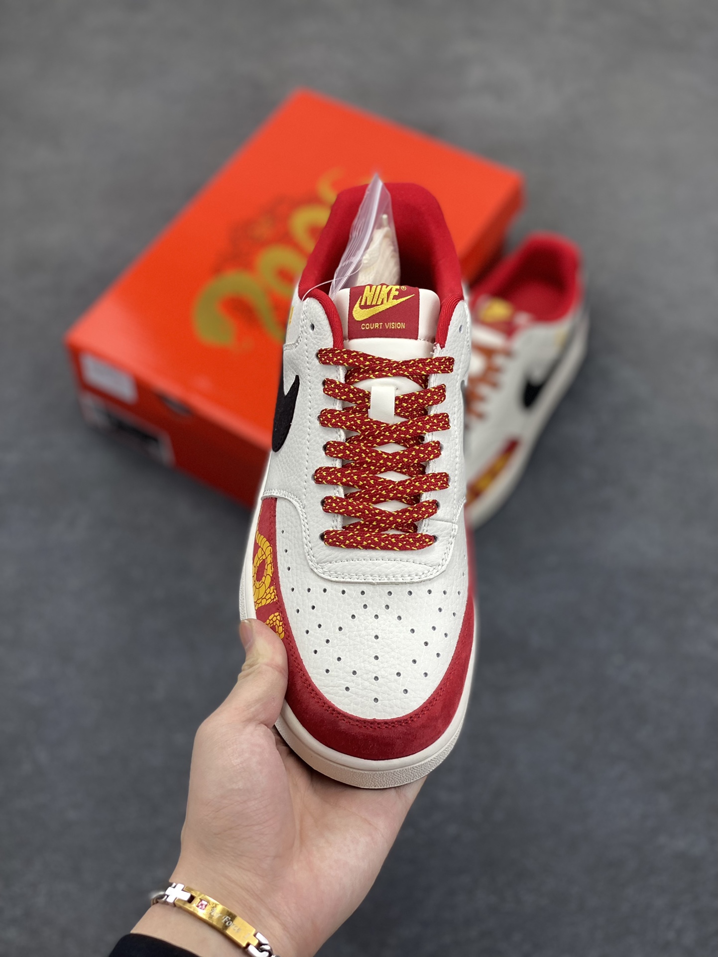 图片[2]-海外爆款 ZP订单 NIKE EBERNON Low prm 小空军低帮百搭透气休闲运动板鞋 独家头层版本 原数据独家私模大底 纯正版型 清洁度完美 货号：FD5188-129 尺码：36 36.5 37.5 38 38.5 39 40 40.5 41 42 42.5 43 44 44.5 45-选品中心