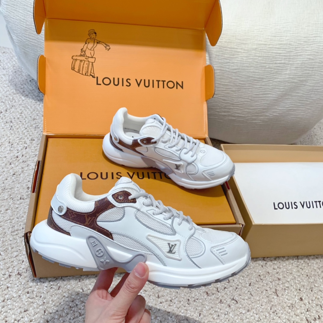 Женские кроссовки Olympia White Louis Vuitton