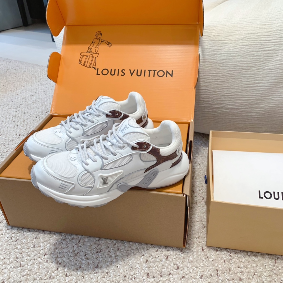 Женские кроссовки Olympia White Louis Vuitton