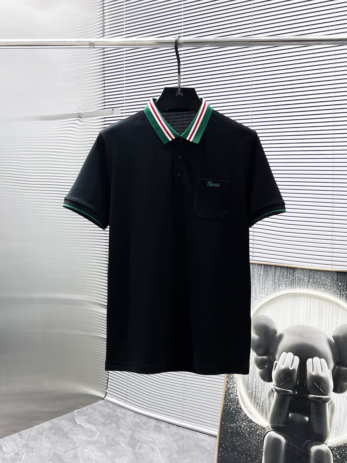 古奇  GUCCI  2025ss夏季新款 翻领短袖T恤 POLO衫，高端版本！...