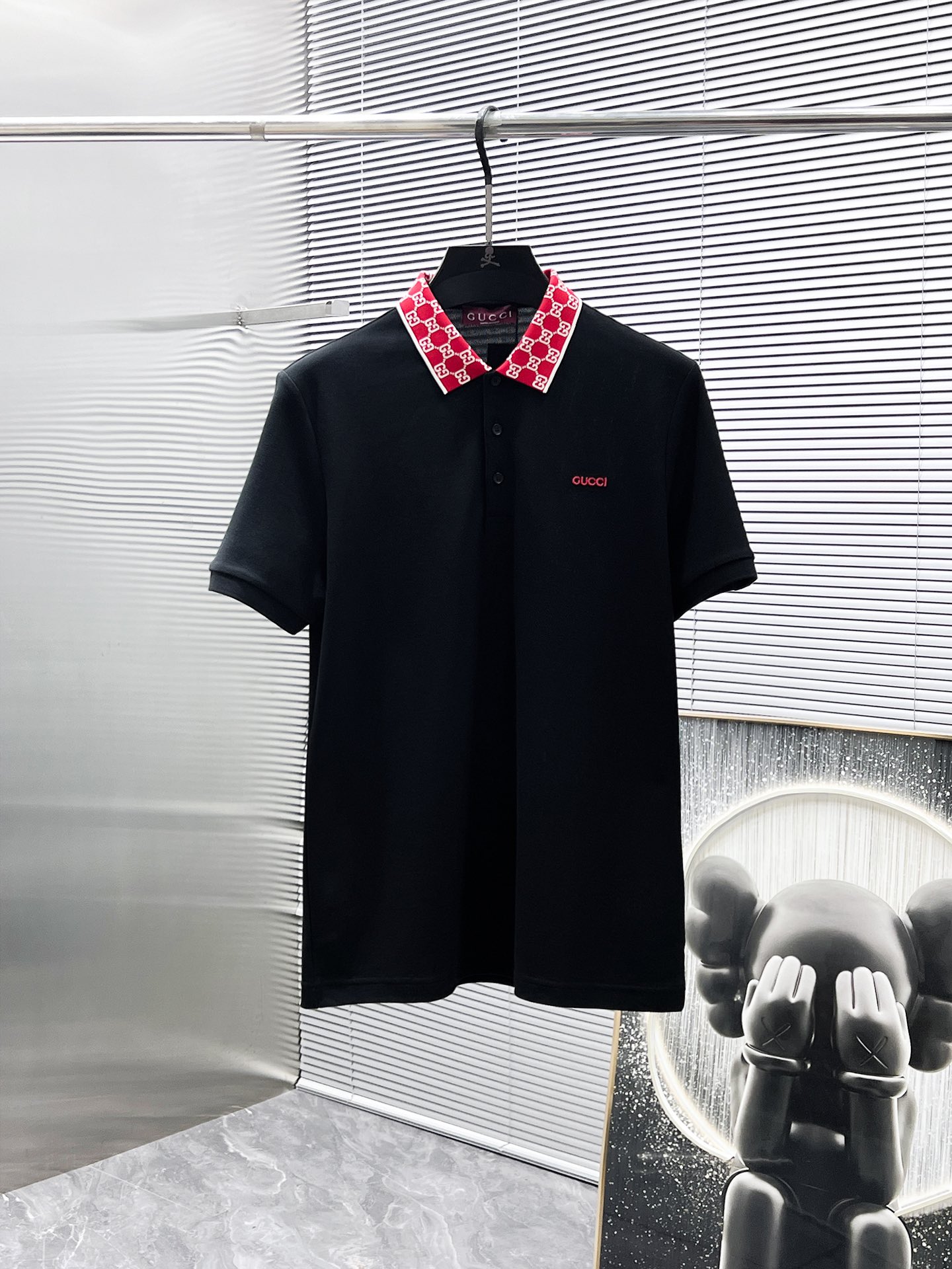 古奇  GUCCI  2025ss夏季新款 翻领短袖T恤 POLO衫，高端版本！...