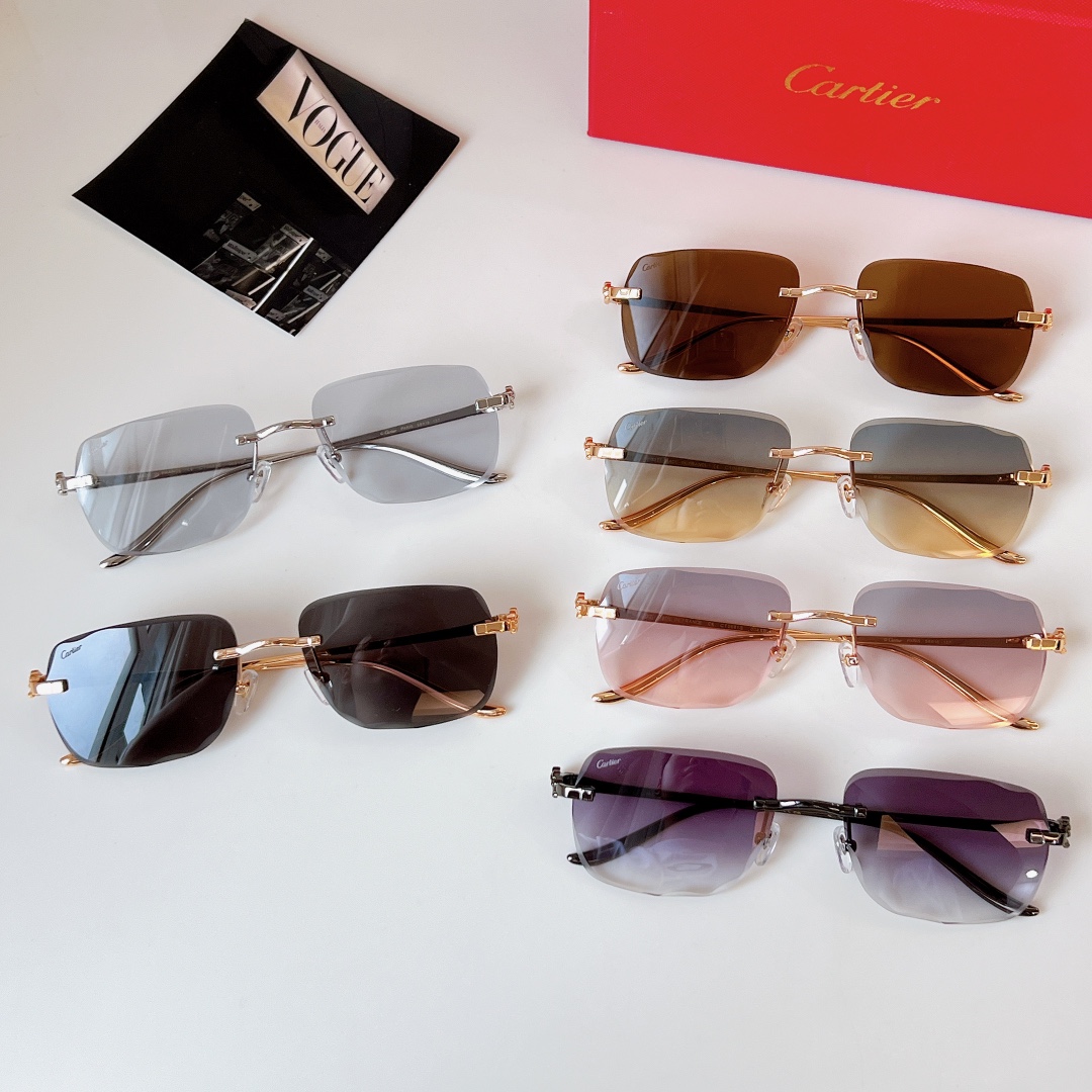  Cartier
MOD：CT0681S
Size：58口18 137
🔝🔝