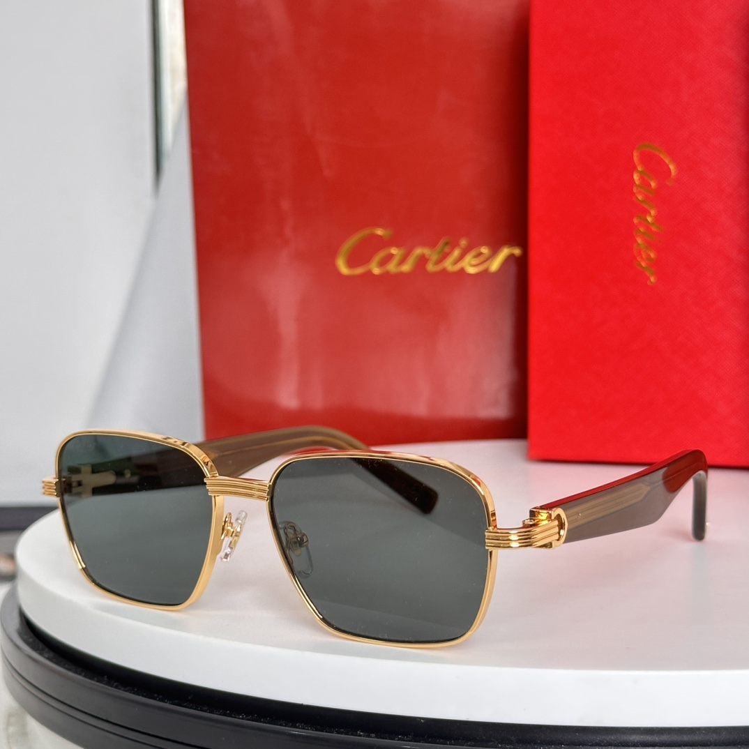  ‼️Cartier
MOD：CT0538S
Size：55口17-145
