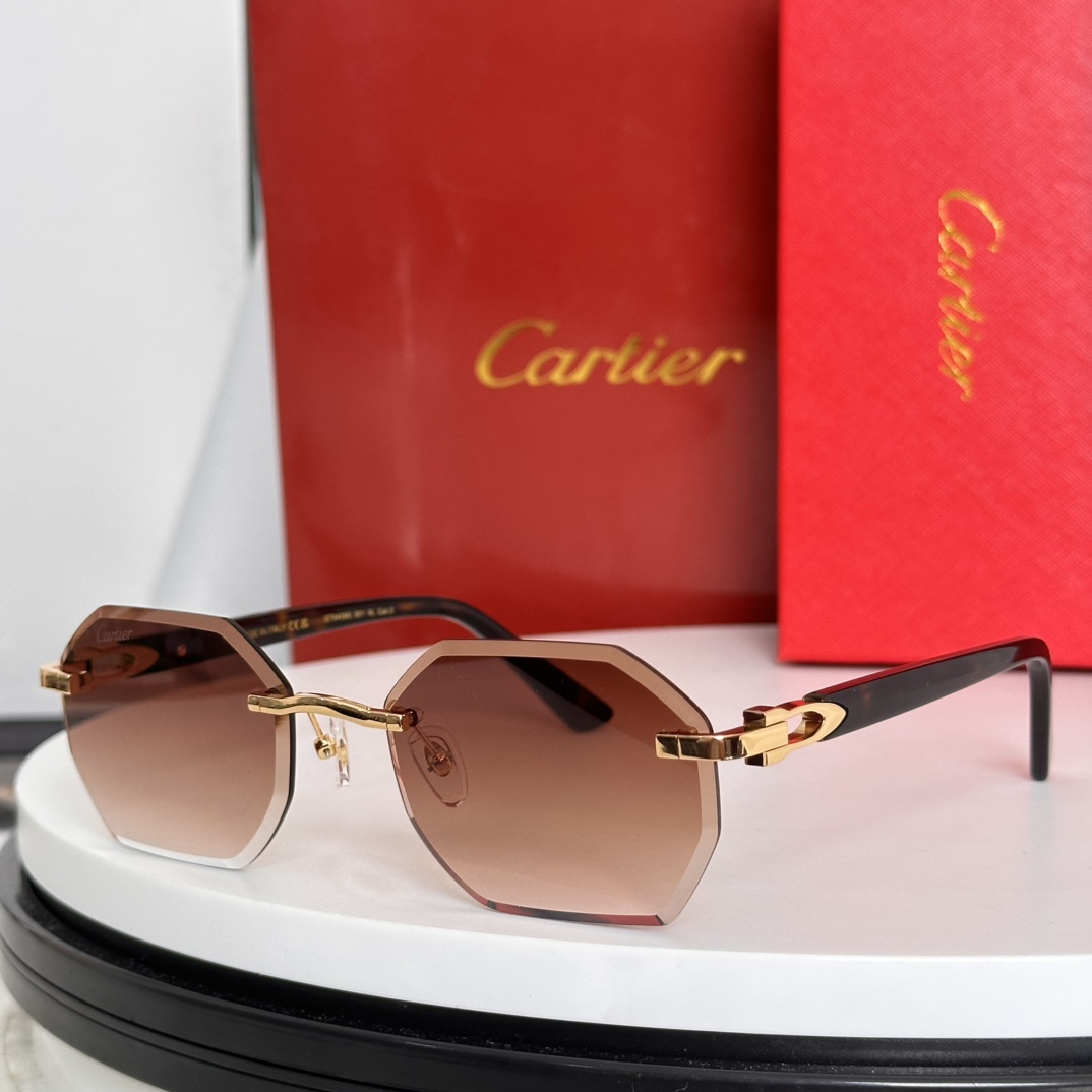  ‼️Cartier
MOD：CT0439S
Size：57口21-145