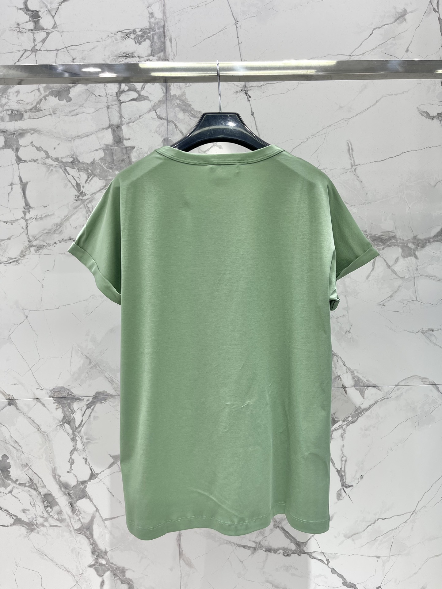 Yves Saint Laurent Beaded Logo Cotton T-Shirt - Stylish & Comfortable 10 i1747562770 8543 8