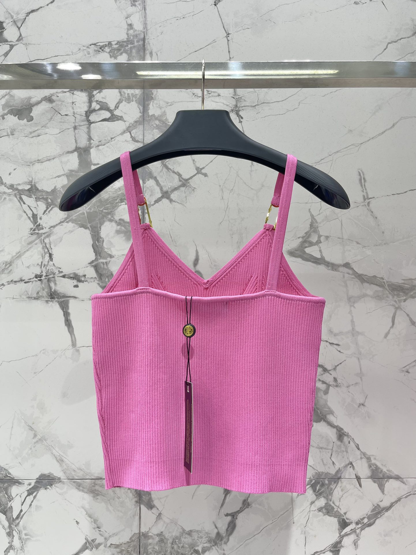 Versace Embellished Stretch Jersey Tank Top - Elegant & Comfortable 10 i1747564365 6974 7