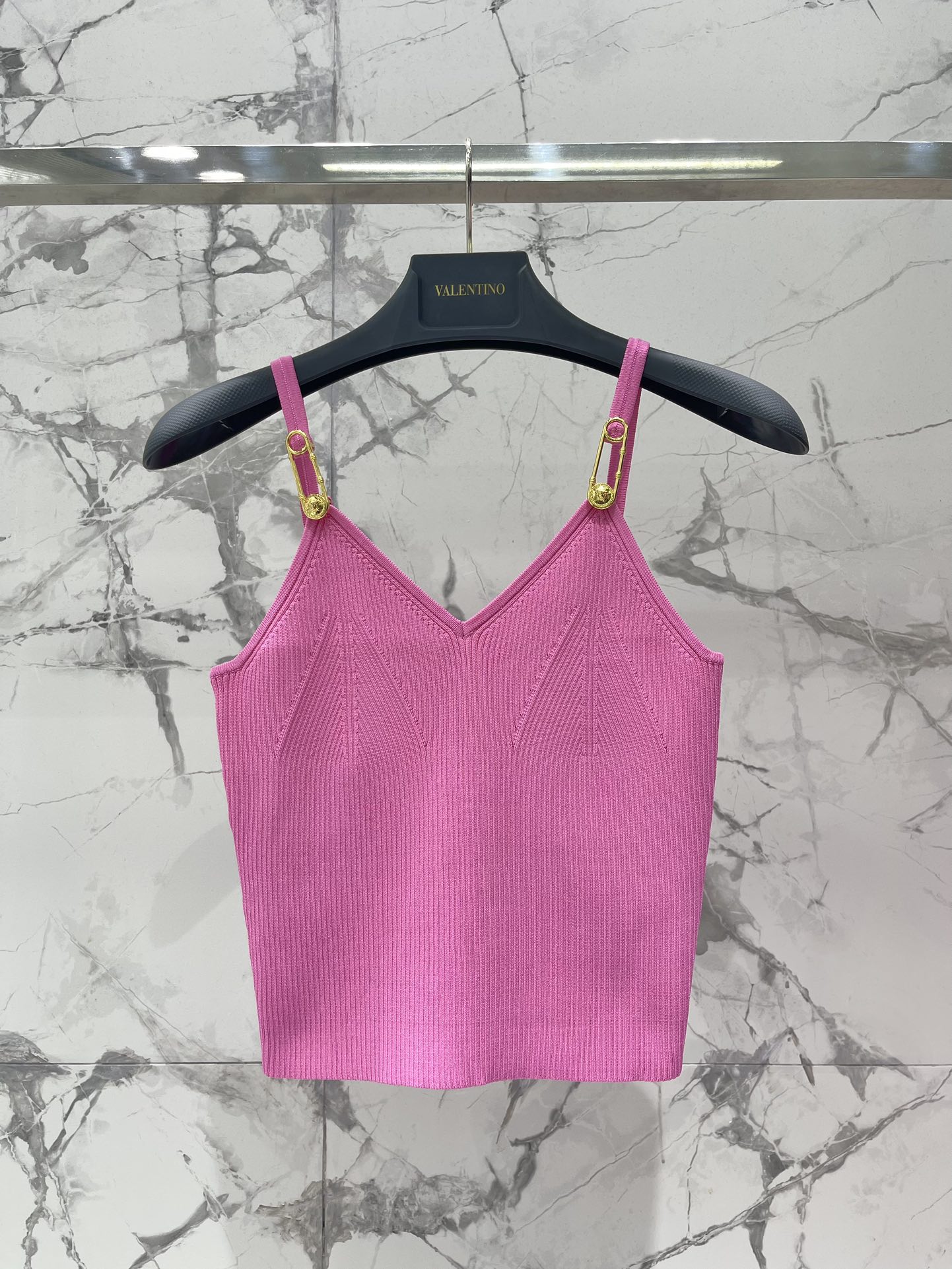 Versace Embellished Stretch Jersey Tank Top - Elegant & Comfortable 2 i1747564365 9051 0
