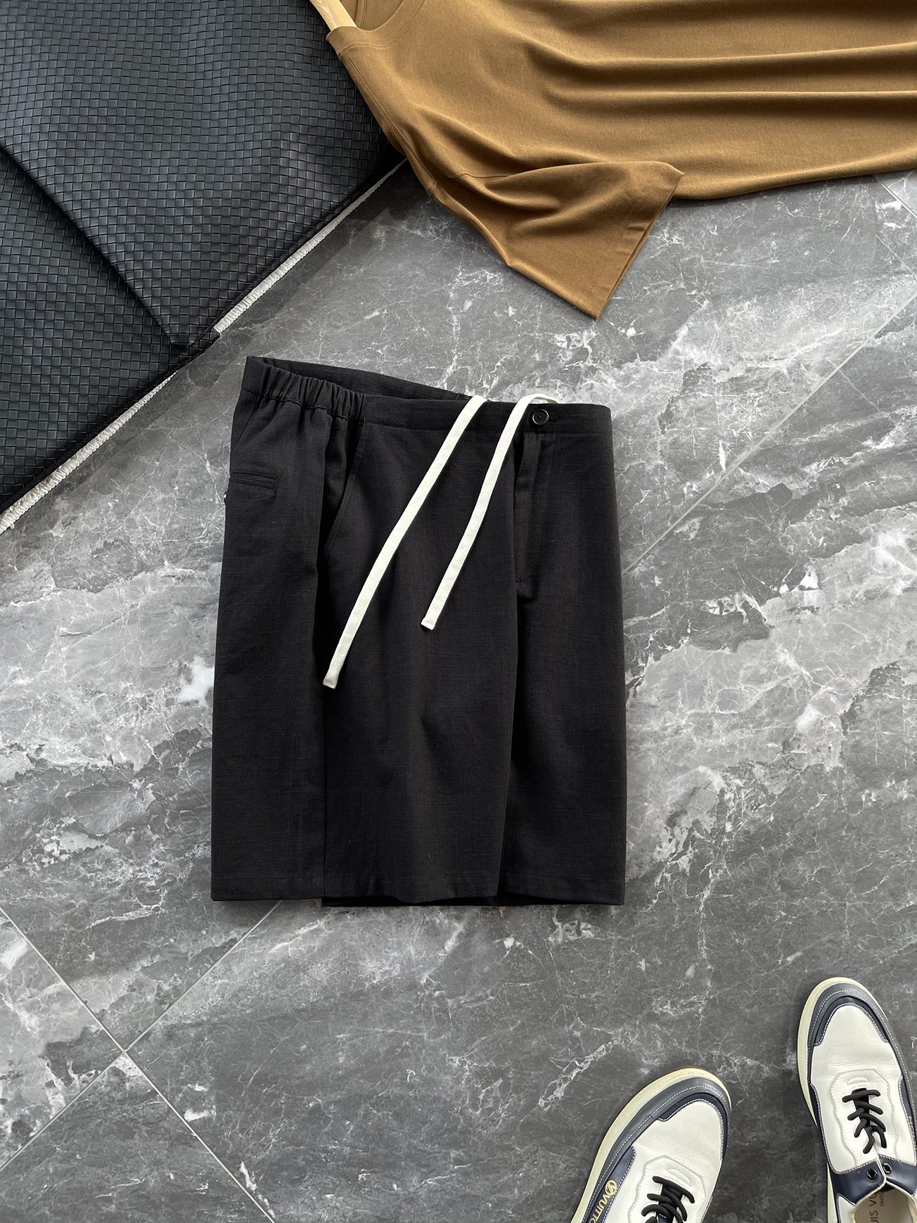 Loro Piana 夏季新款休闲短裤，贸易公司渠货源，高端成衣系列，顶级品相，纯正血统臻品，专柜主推在