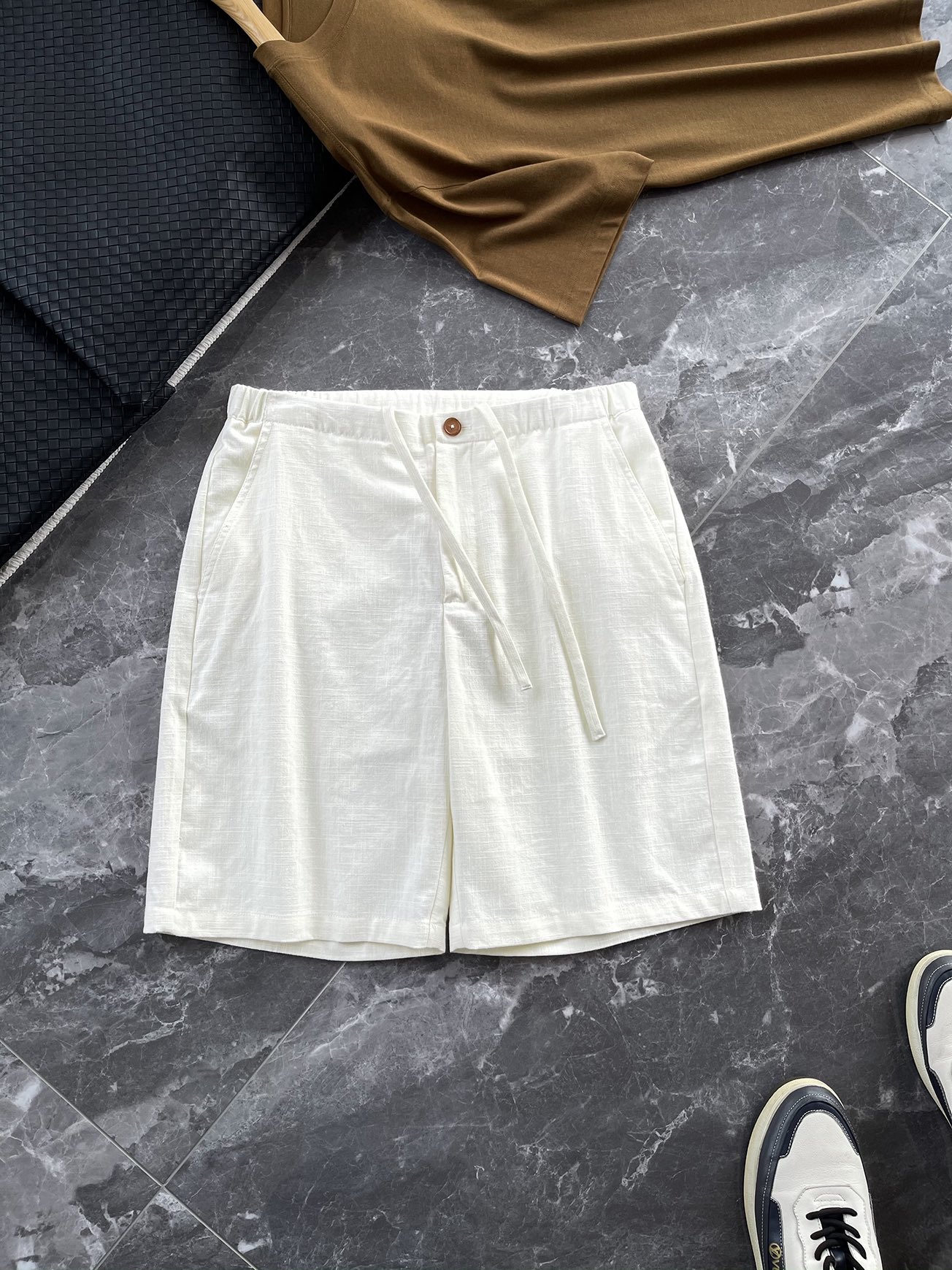 Loro Piana 夏季新款休闲短裤，贸易公司渠货源，高端成衣系列，顶级品相，纯正血统臻品，专柜主推在