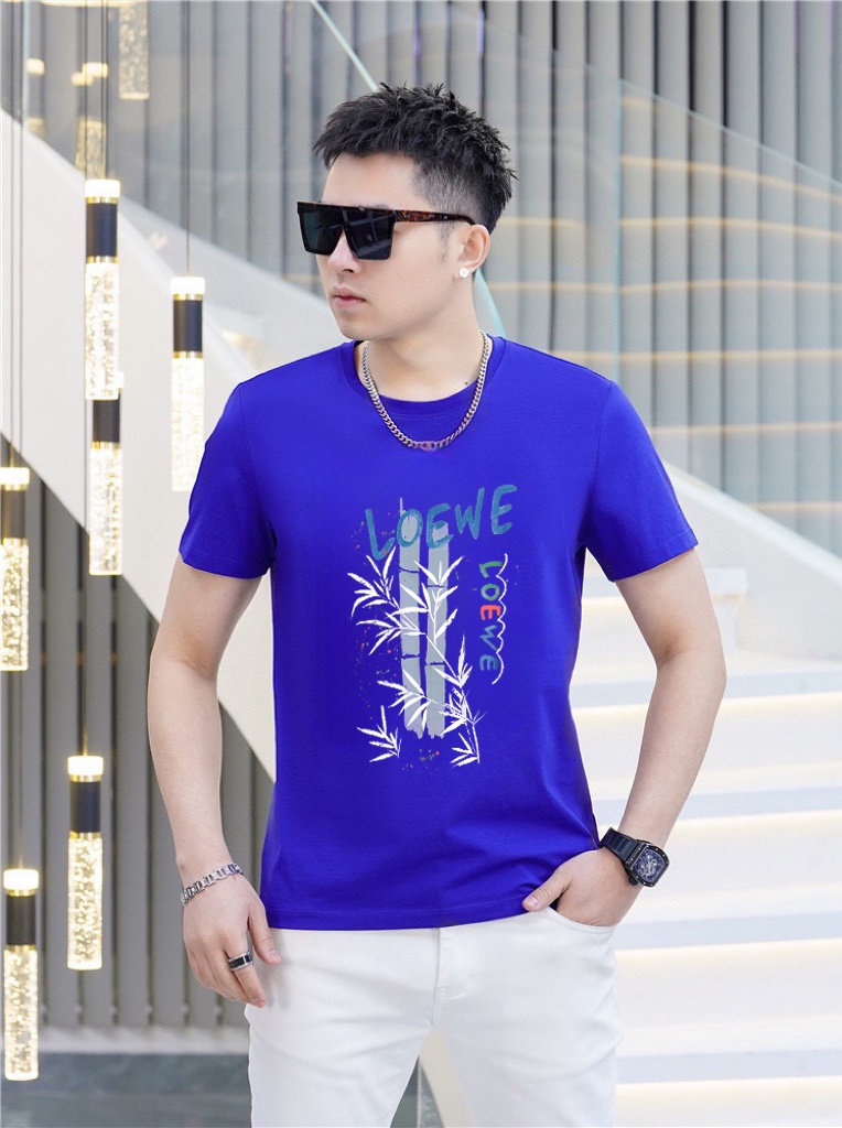 Loewe 品牌【LOEWE 罗意威】(胖子福音) 男士休闲短袖T恤 2025春夏新品