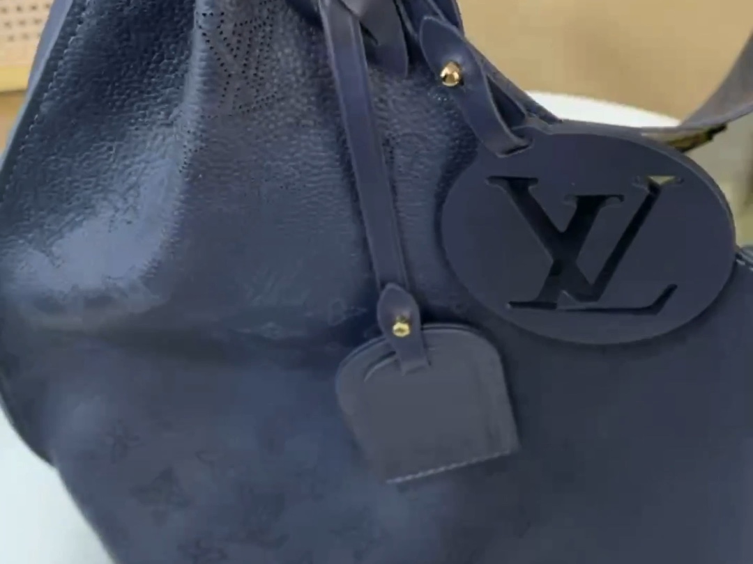 【Carmel Hobo 手袋】M5 LSQLxLBGF 1 BLExLBA 新蓝色（冲孔）小视频