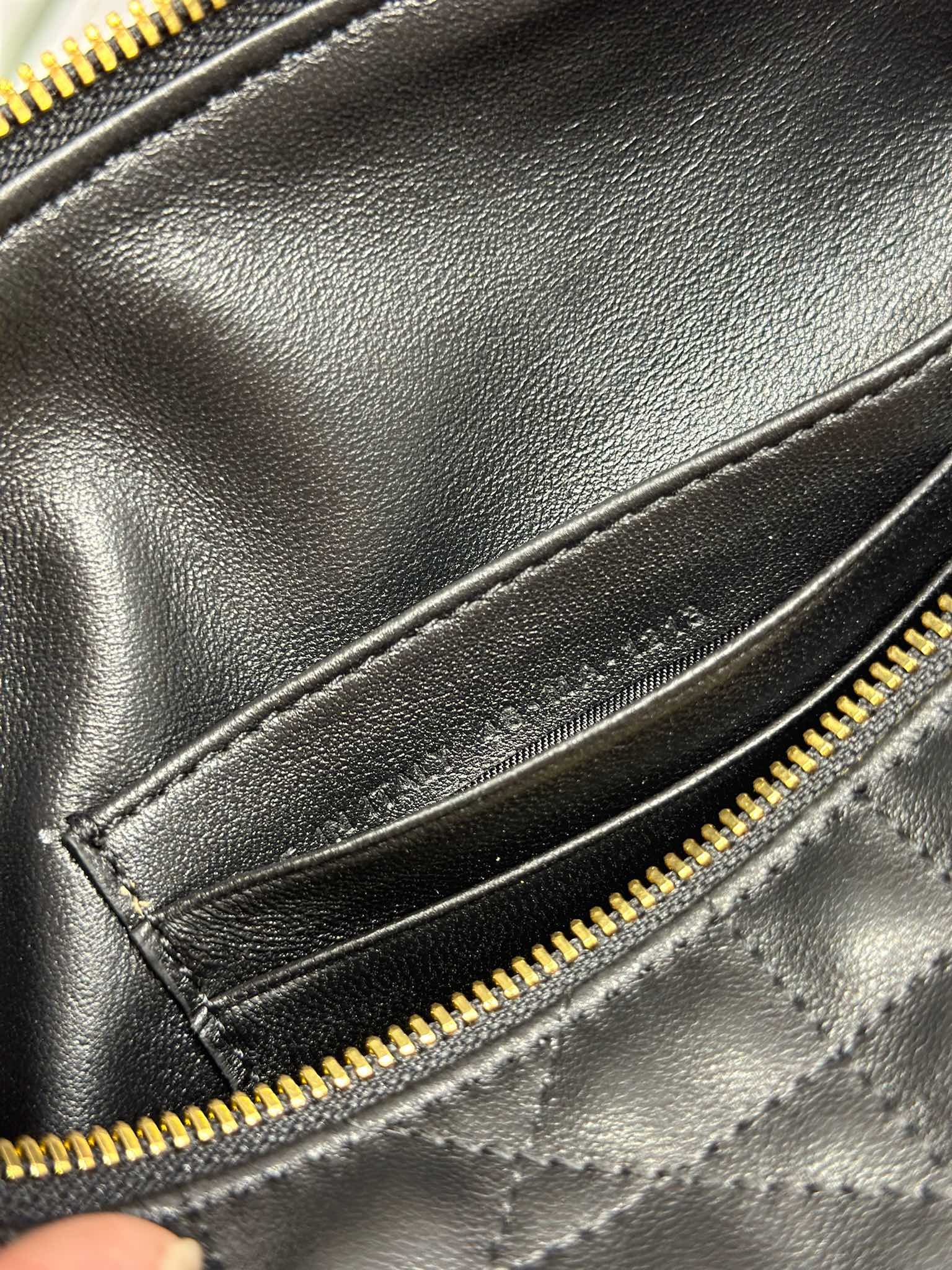 Diorrstar Hobo Chain Bag Black Lambskin, Luxury Handbag, Adjustable Strap 8 i1747635422 1404 8