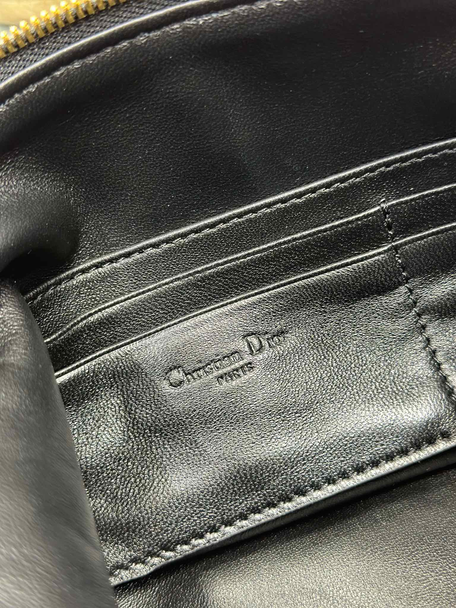Diorrstar Hobo Chain Bag Black Lambskin, Luxury Handbag, Adjustable Strap 7 i1747635422 1758 7