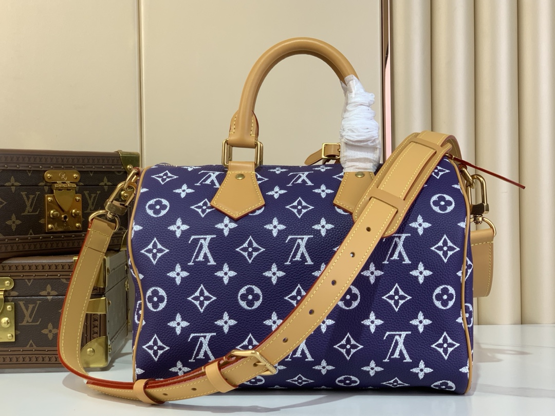 【SPEEDY BANDOULIÈRE30 手袋 】M14064紫罗兰(全皮)本款 Speedy Ban