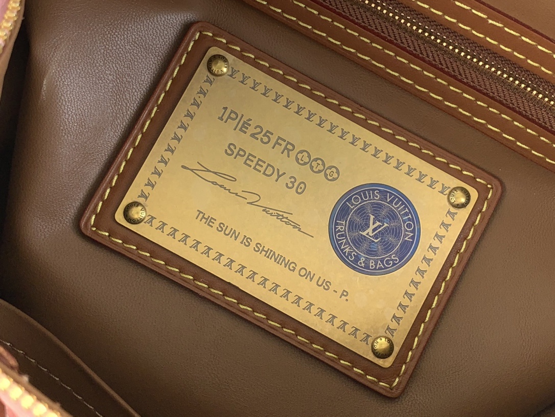 【SPEEDY BANDOULIÈRE30 手袋 】M14064粉色/棕(全皮)本款 Speedy Ba