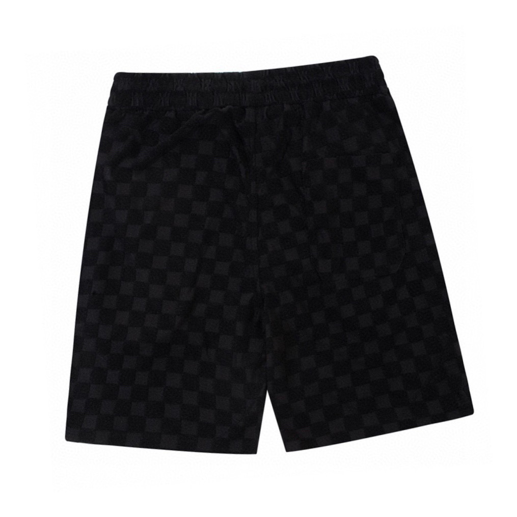 路易威登/Louis Vuitton 夏季新款 棋盘格毛巾提花休闲短裤