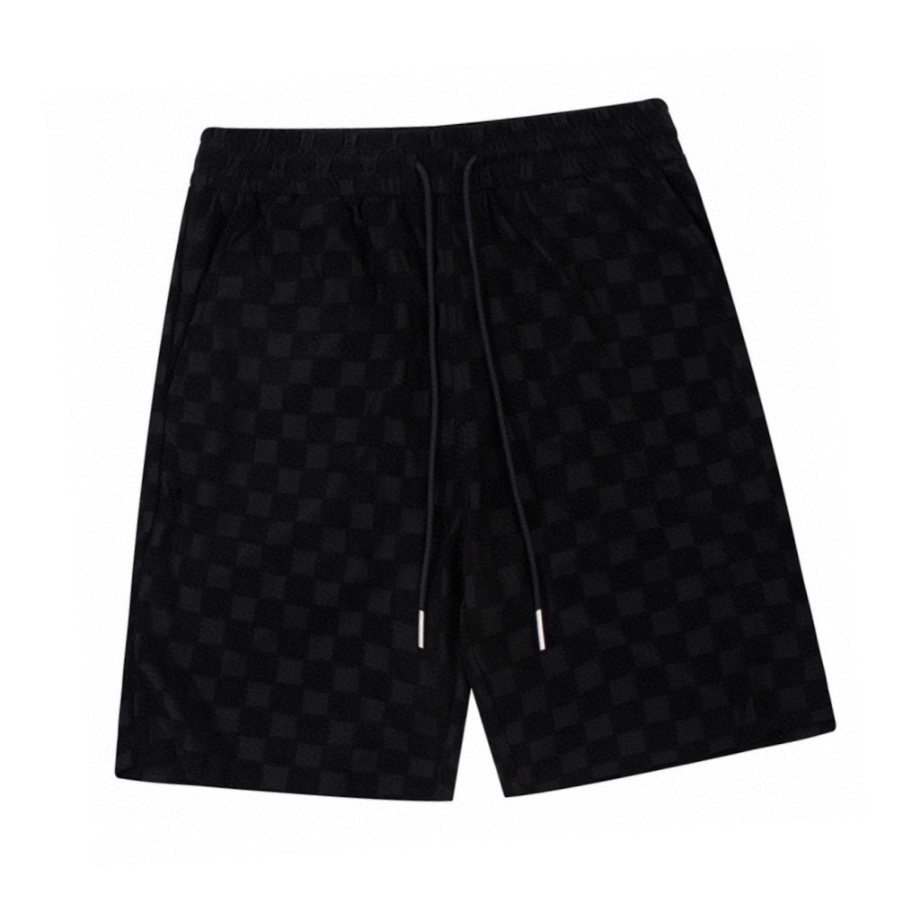 路易威登/Louis Vuitton 夏季新款 棋盘格毛巾提花休闲短裤
