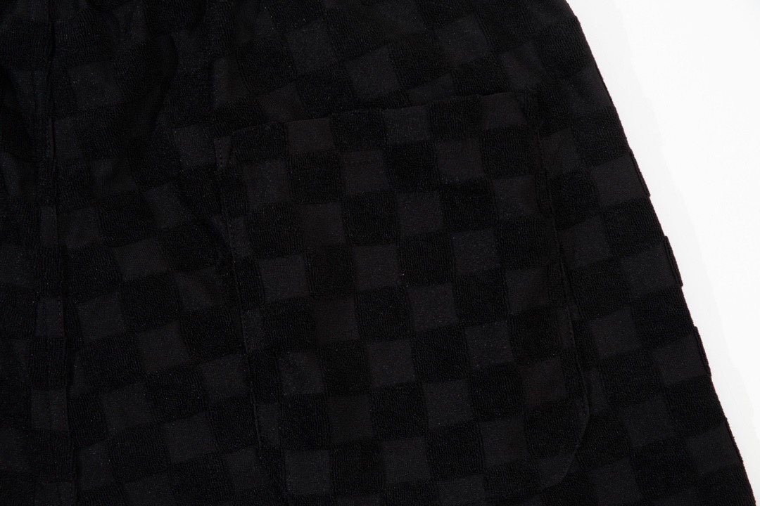 路易威登/Louis Vuitton 夏季新款 棋盘格毛巾提花休闲短裤