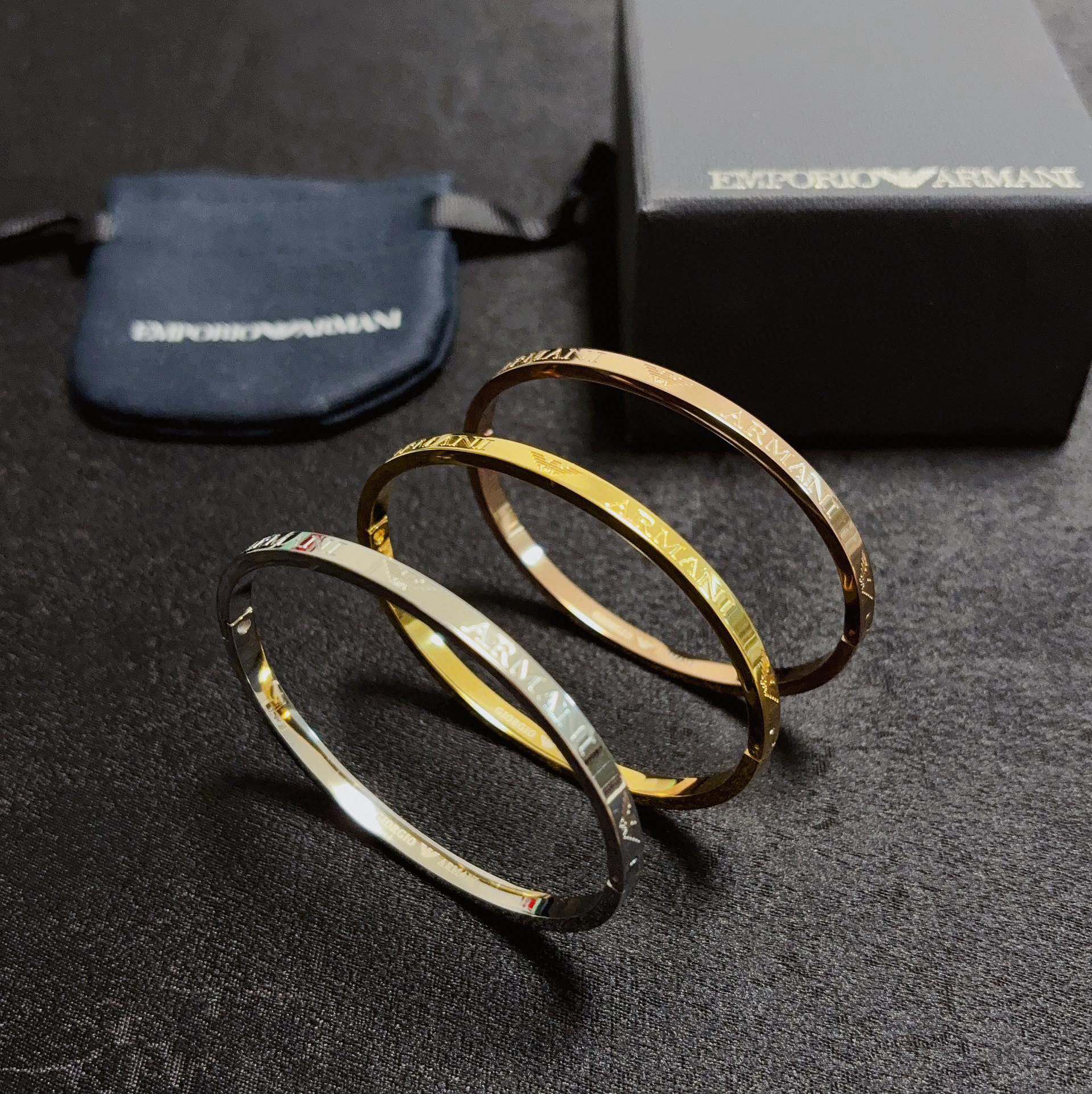 Luxury Amani Armani: High-End Fine-Hander Bling Bling with High-Quality Colored Brass - 图片 9