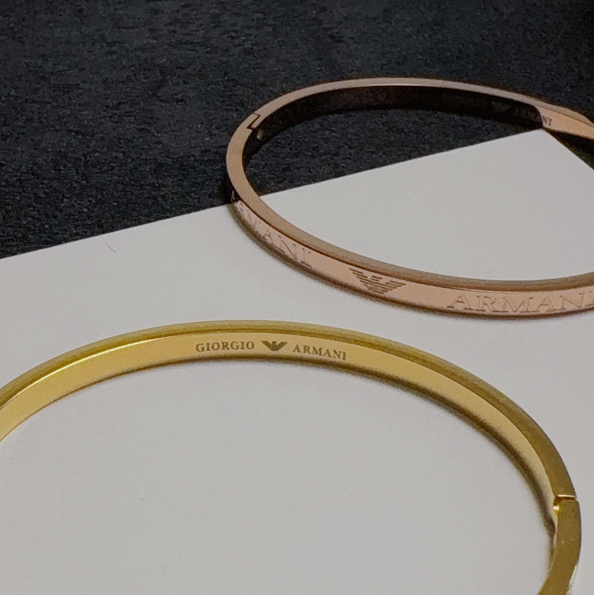 Luxury Amani Armani: High-End Fine-Hander Bling Bling with High-Quality Colored Brass - 图片 5