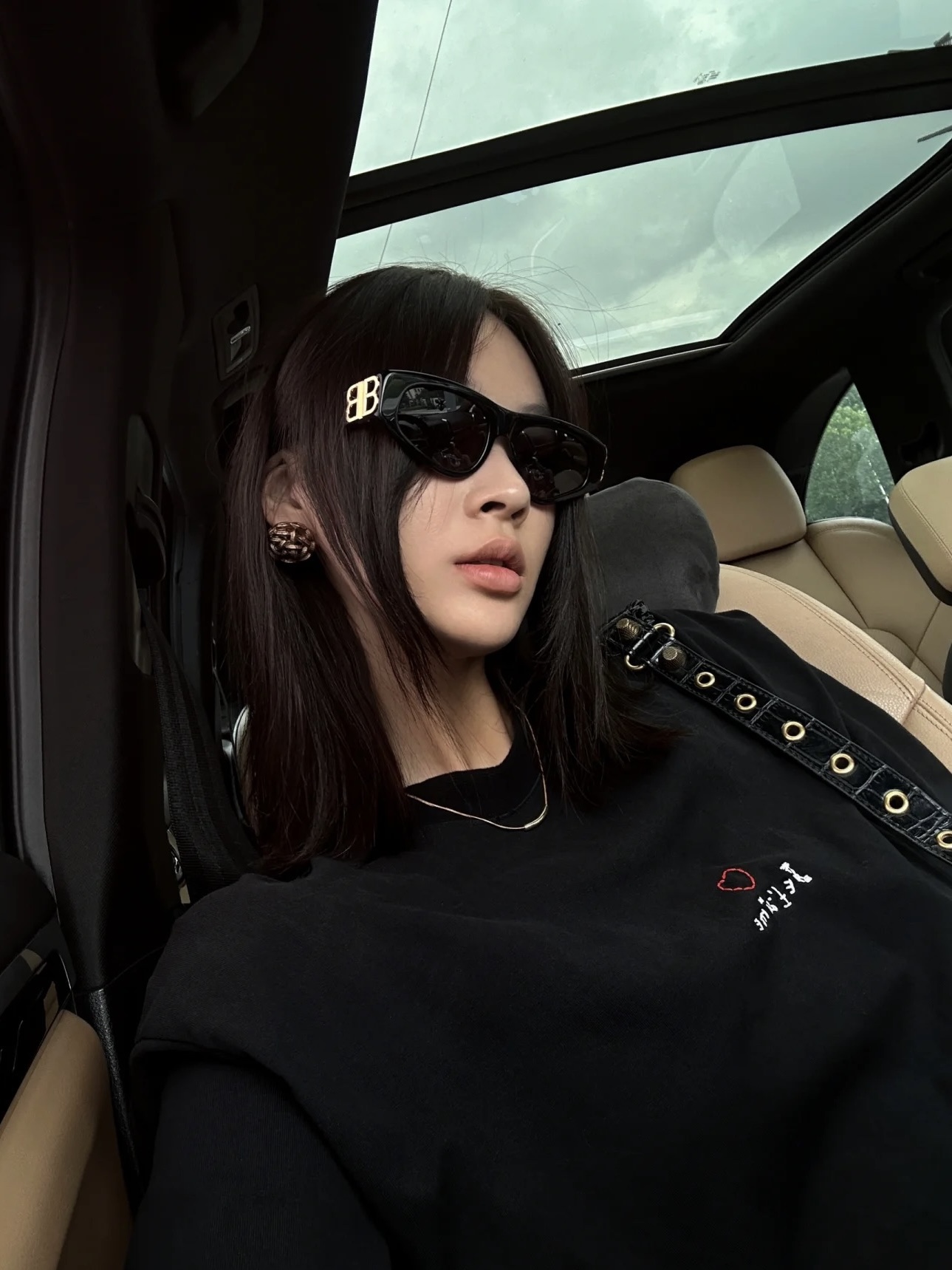 발렌시아가 메탈 선글라스 상세 이미지 6