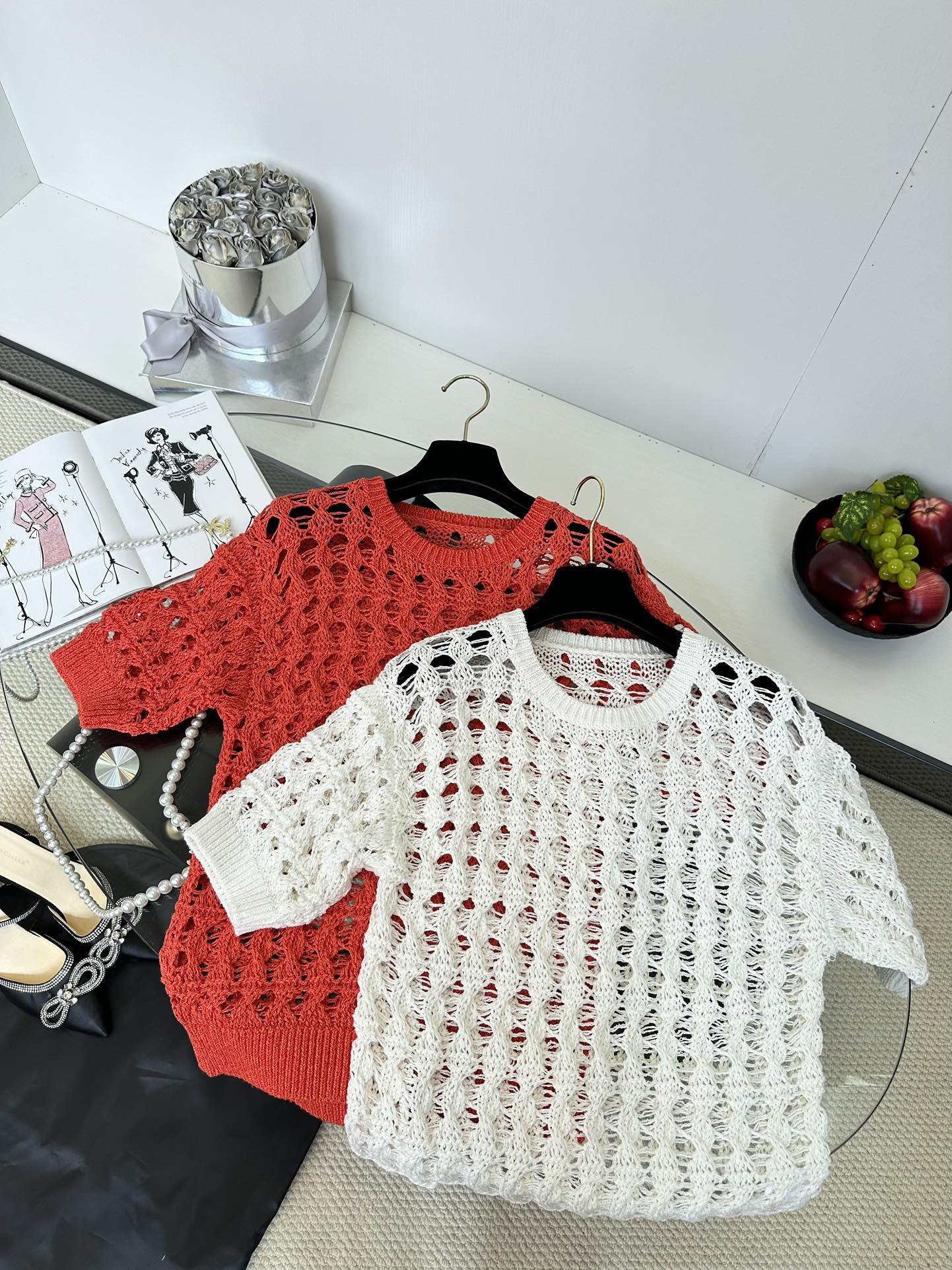 P529 Original Hand-Wired Women’s Suit with 25s Packaged Short Sleeves