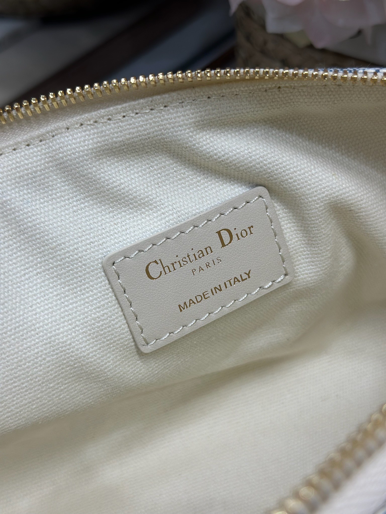 Dior Travel Nomad Handbag Gray Dior Oblique Canvas with Shoulder Strap 8 i1747728253 639 7