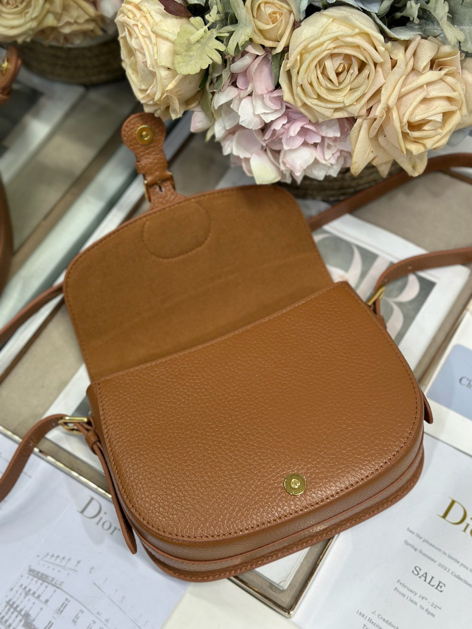 Dior Bobby Medium Bag Brown Grained Calfskin Shoulder Bag 7 i1747735429 3480 5