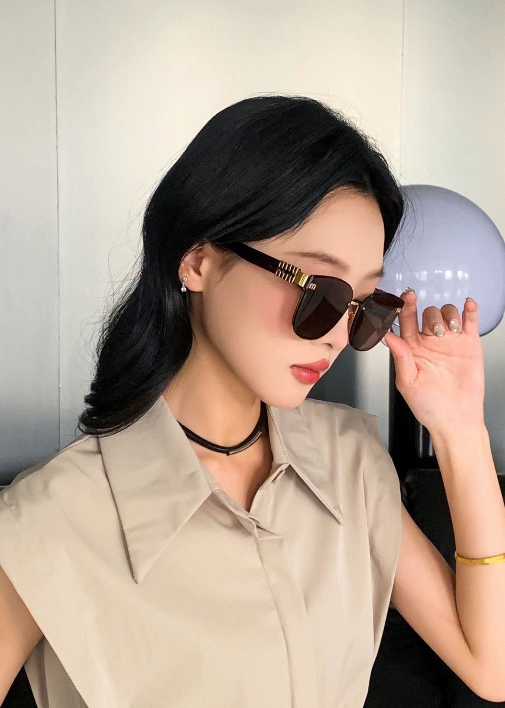  ‼️ 模特图 MIU MI*🎀🎀🎀 MODEL  MU61ZS 🎀🎀🎀SIZE：61口16-145🎀🎀