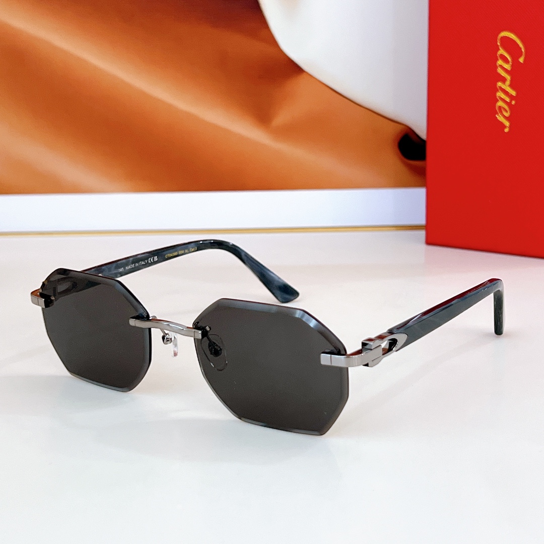  Cartier
MOD：CT0439S
Size：57口21-145
🔝🔝