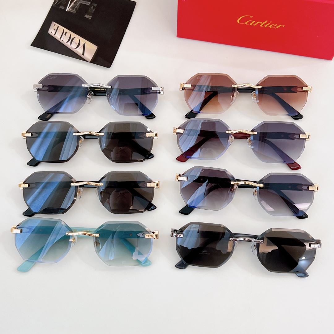  Cartier
MOD：CT0439S
Size：57口21-145
🔝🔝