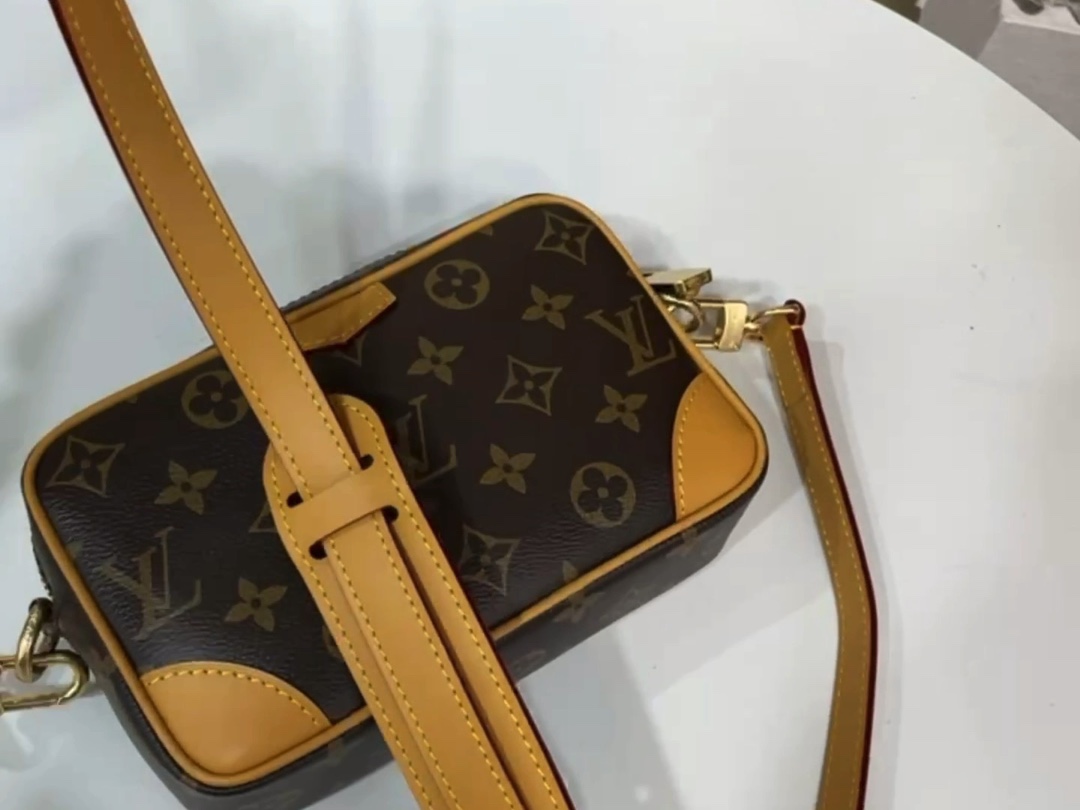 【Trocadéro迷你邮差手袋】 M14058 老花 （复古）小视频