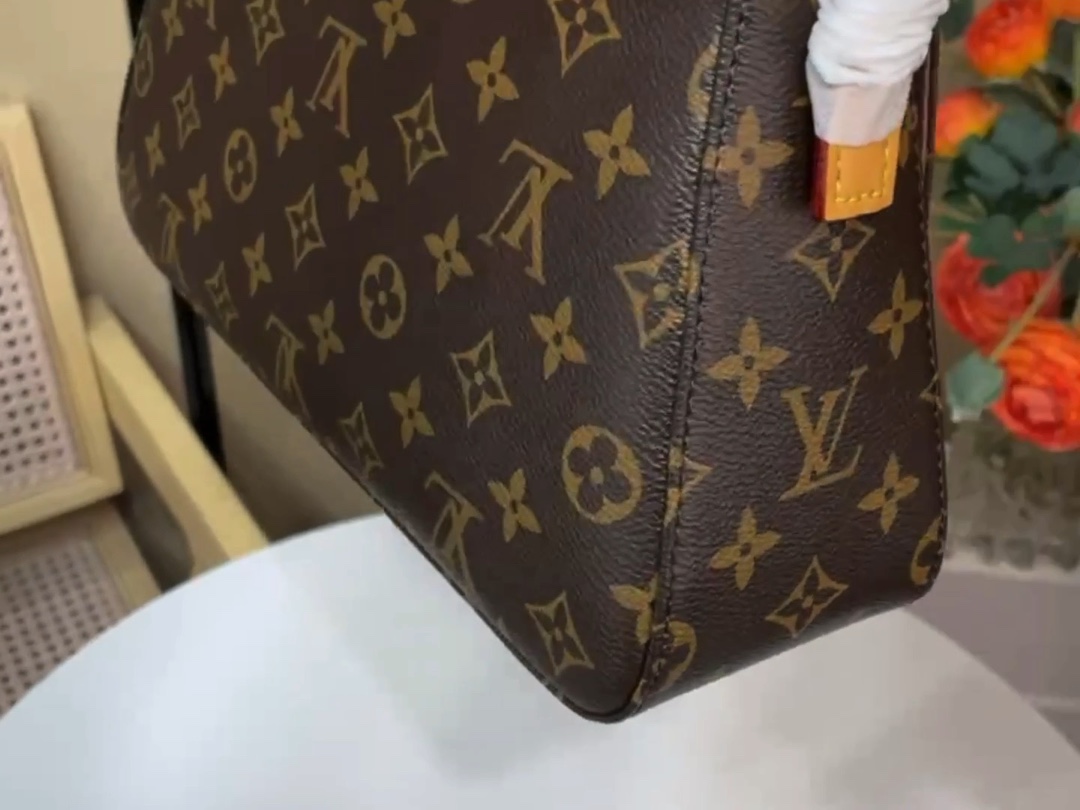 【looping中古 单肩手袋 】M51147老花/黄皮 小视频