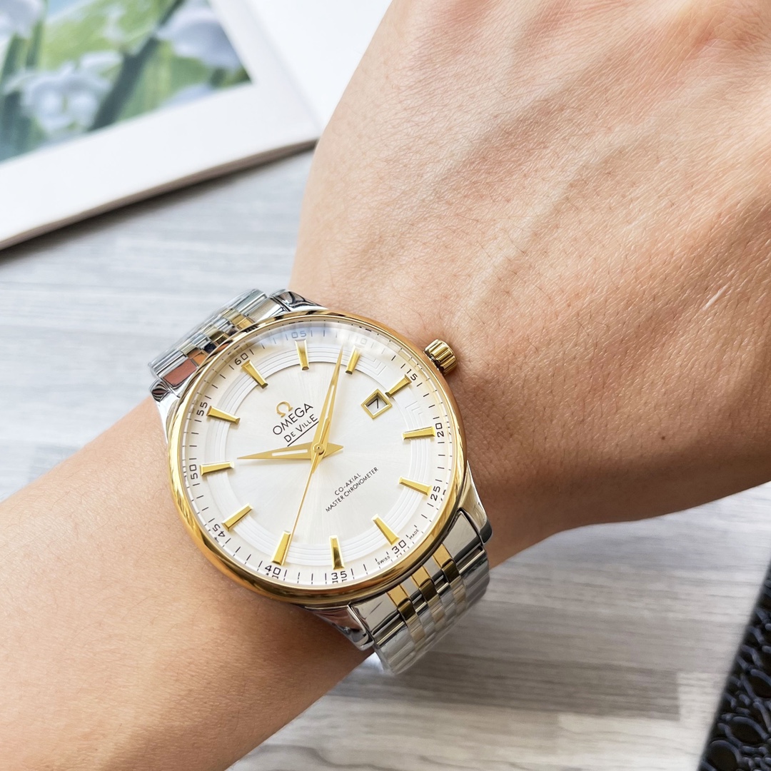 NO:336762,White-shell, gold-shell, steel belt 20 [Latest] Omega three-pin design [Type] Boutique men's watch [Watch strap] Real cowhide strap ///316 stainless steel strap (comfortable and durable) [Movement] High-end fully automatic mechanical movement [Mirror] Mineral reinforced glass (Higher definition) Elegant taste, vast and atmospheric, ingenious, wrist treasure, size diameter 41mm thick 12Mm hot sale!  Welcome to reprint!  ,,cowhide19860909白壳金壳 钢带20【最新】欧米加三针设计【类型】精品男士腕表【表带】真牛皮表带///316精钢表带（舒适耐用）【机芯】高端全自动机械机芯【镜面】矿物质强化玻璃（更高清） 品味高雅 浩瀚大气 匠心独运 腕间瑰宝 尺寸直径41mm厚12Mm热卖上市！欢迎转载！,,cowhide,Watch