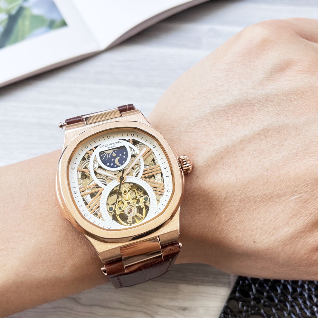 NO:336698,Belt Steel belt (same price for gold and white) Men's love Nautilus series watches [Latest] Patek Philippe's best design exclusive first release [Type] Boutique men's watch [Watch strap] Rubber strap [Movement] High-end fully automatic mechanical movement [Mirror] Mineral reinforced glass (More HD) Elegant taste, vast and atmospheric, ingenious, wrist treasure, size diameter 41mm thick 12mm, hot sale!  Welcome to reprint!  ,,patek philippe19860909皮带 钢带（金白同价） 男人挚爱鹦鹉螺系列腕表【最新】百达翡丽最佳设计独家首发【类型】精品男士腕表【表带】橡胶表带【机芯】高端全自动机械机芯【镜面】矿物质强化玻璃（更高清） 品味高雅 浩瀚大气 匠心独运 腕间瑰宝 尺寸直径41mm厚12mm热卖上市！欢迎转载！,,patek philippe,Watch