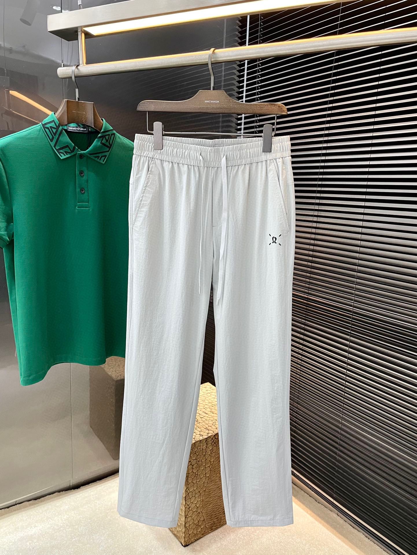 Lululemon Spring 2025 Leisure Pants: Customized Curry Fabric, Comfort, High-End Style - 图片 1