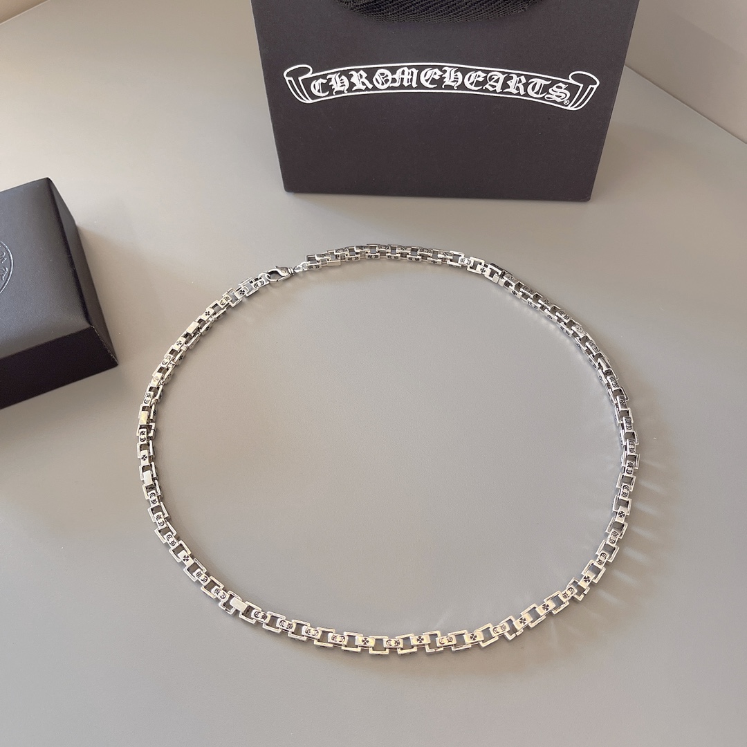 NO:575563,So handsome, the latest Chrome Hearts. No explosions, no hair. Factory direct sales. Original one-to-one reproduction. Chrome Hearts retro necklace, fine jewelry, chrome hearts, necklace.19860909太帅爆了最新款克罗心 不爆不发 厂家直销 原版一比一复刻 克罗心复古项链,饰品精品,chrome hearts,necklace,Jewelry