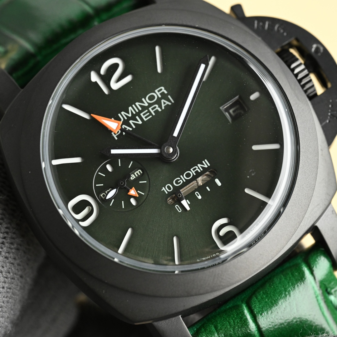 “V7 Peena Sea: Green Aesthetics with Nightlight Coating and Steel Belt” - 图片 6