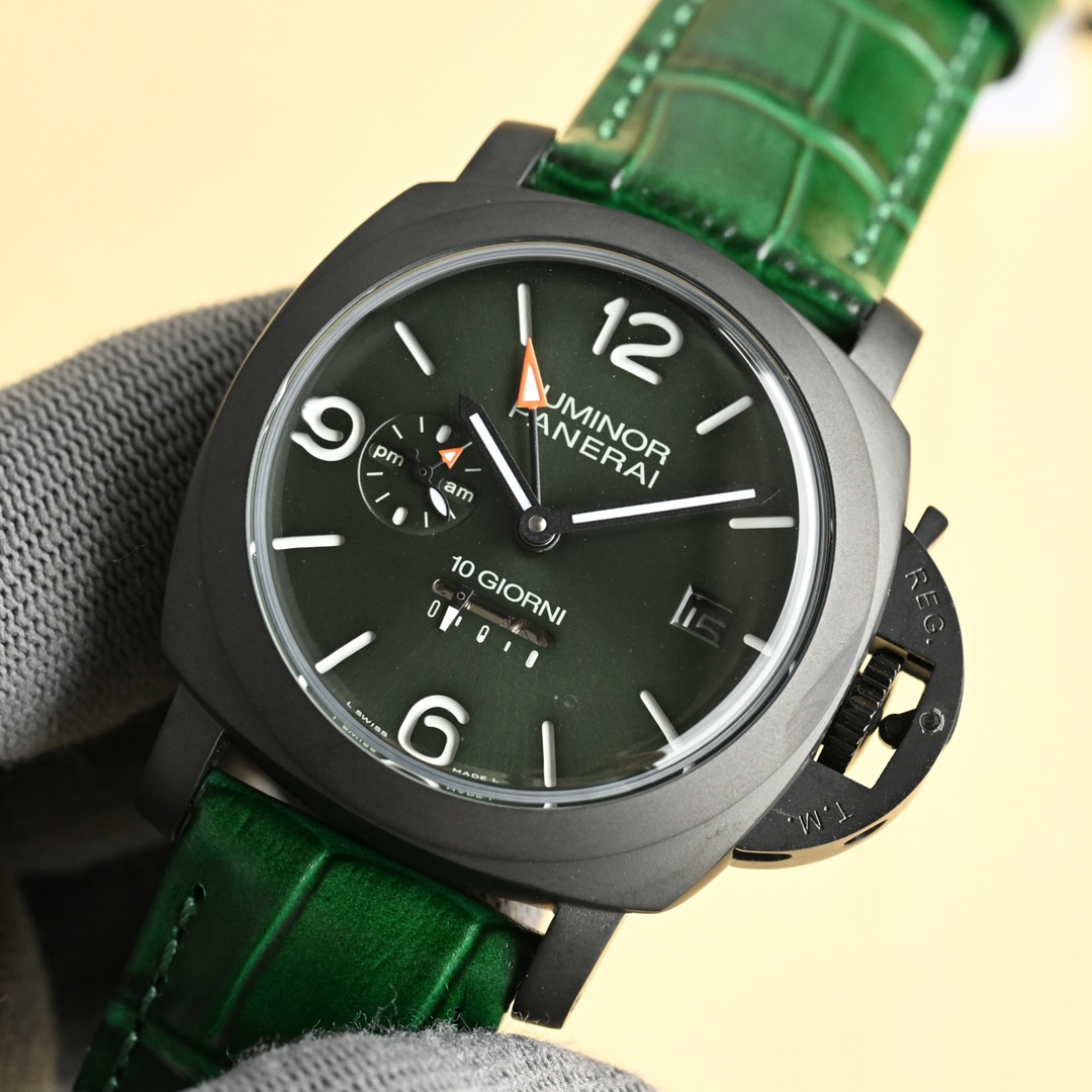 “V7 Peena Sea: Green Aesthetics with Nightlight Coating and Steel Belt” - 图片 4