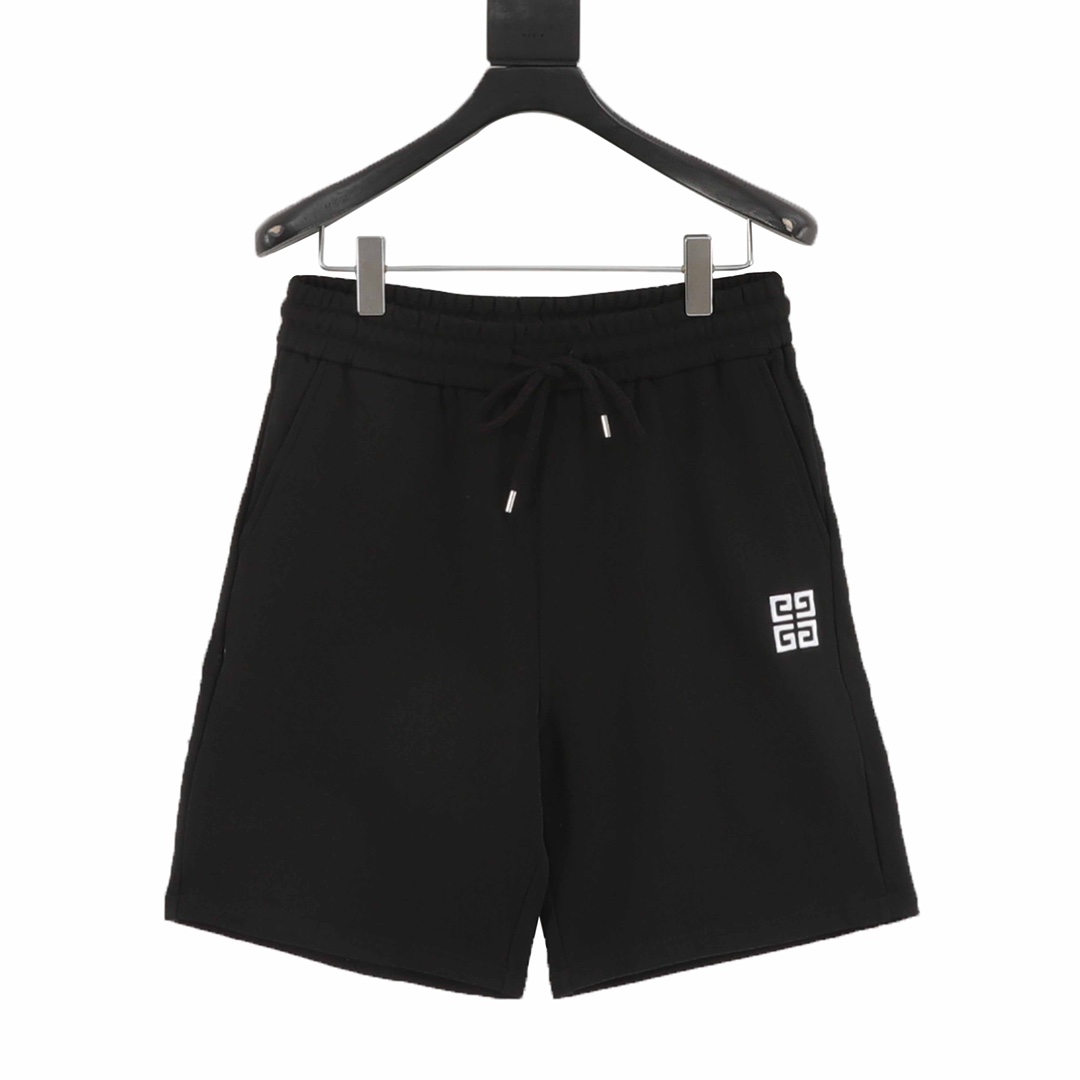 Pantalones cortos bordados con rejilla palacio de Givenchy/Givenchy 25ss 4G. La tela está hecha de tela de algodón espa…