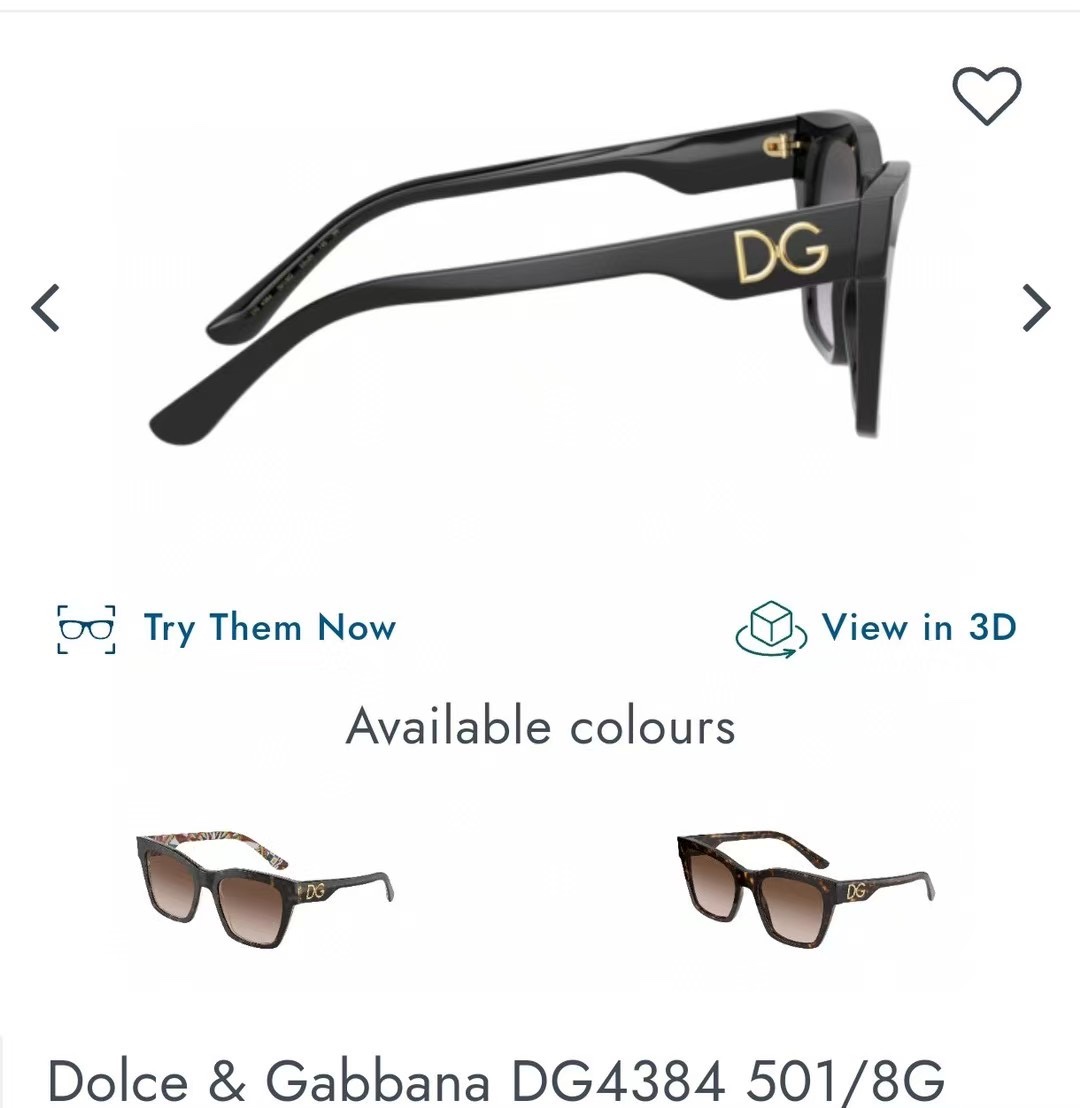  ‼️ 官网图 DOLCE & GABBAN*🌟🌟🌟MODEL：DG4384🌟🌟🌟SIZE53口20-1