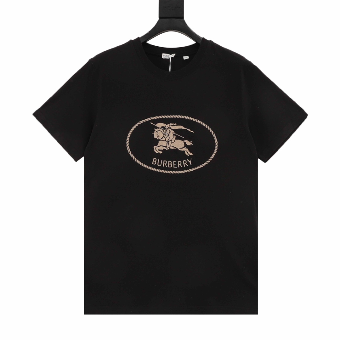BURBERRY/Burberry War Horse Rider Camiseta de manga corta ecuestre. La versión original se compró por 4800. La versión …