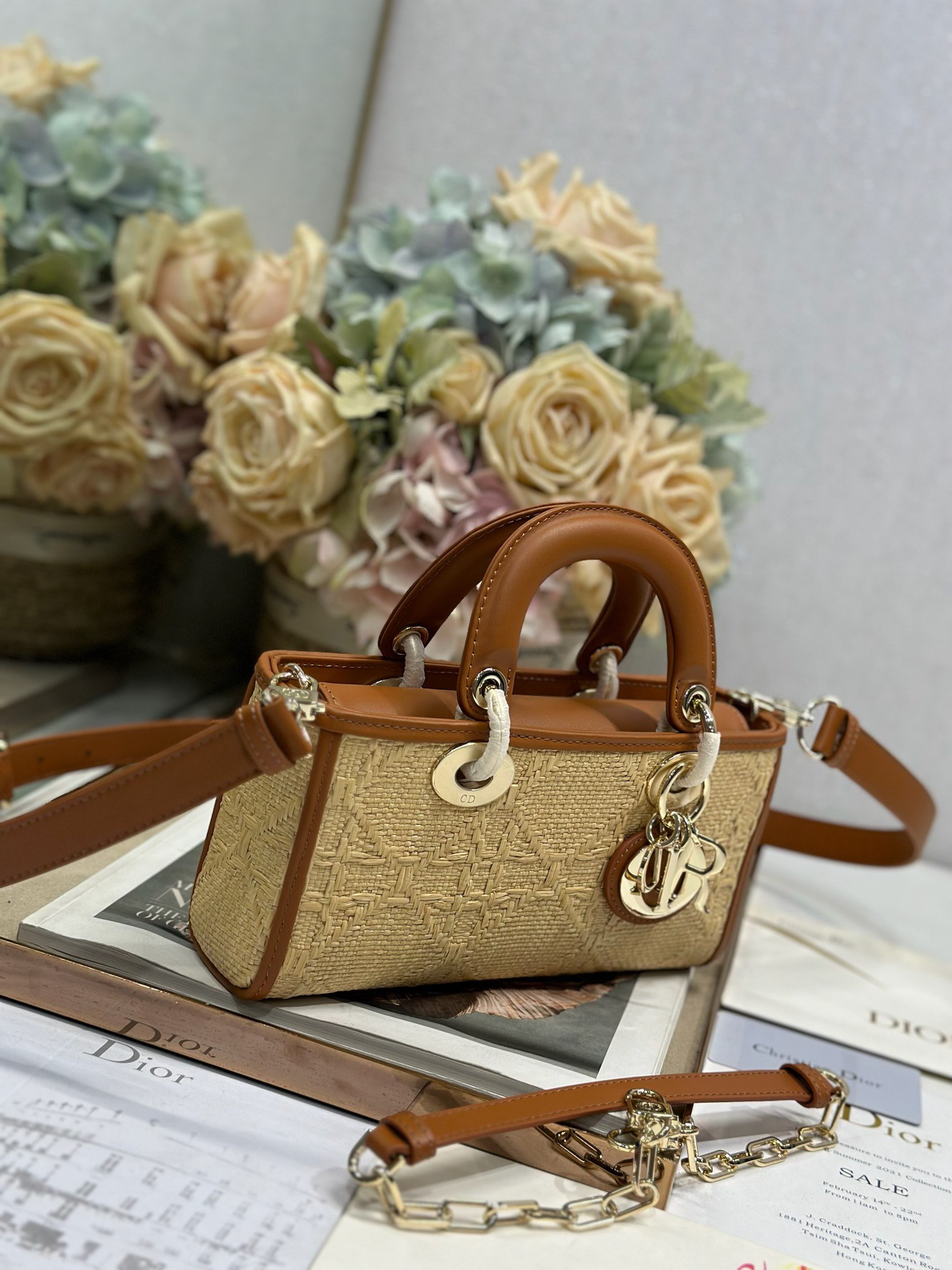 Lady D-Joy Bag, Woven Small Handbag, Crossbody & Shoulder Bag, 22.5*5.5*12cm 3 i1747979545 2257 1